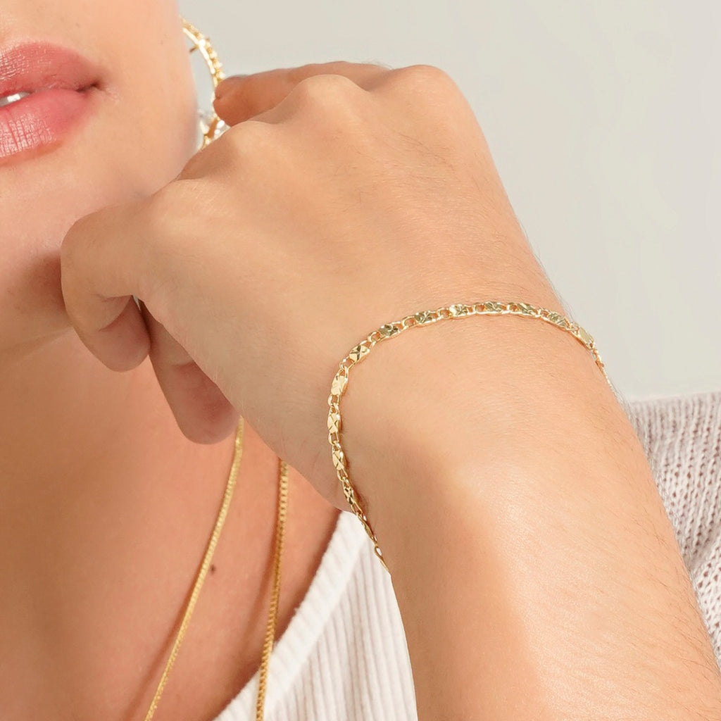 Pulsera Destellos 2.5 mm 16 Cms + Extensor
