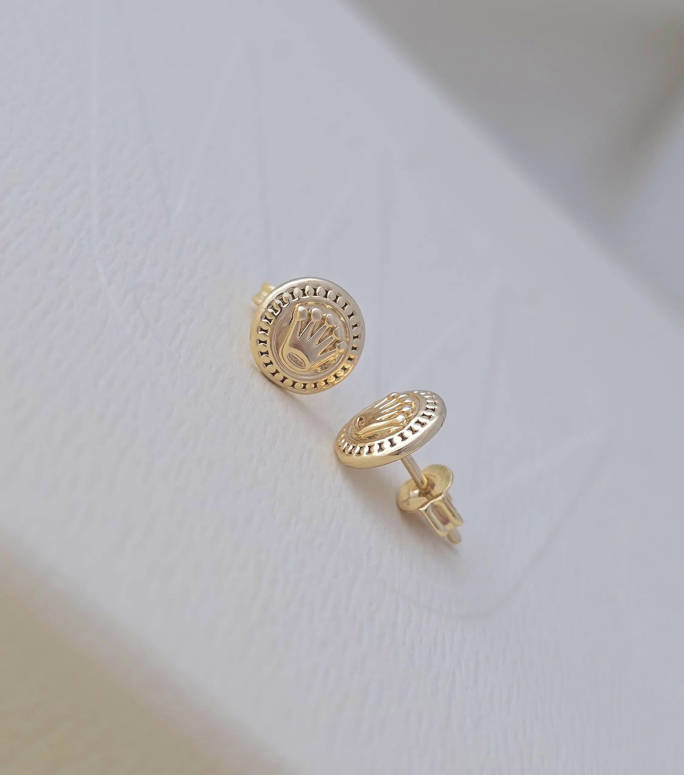 Aretes Topo Rolex 8 mm