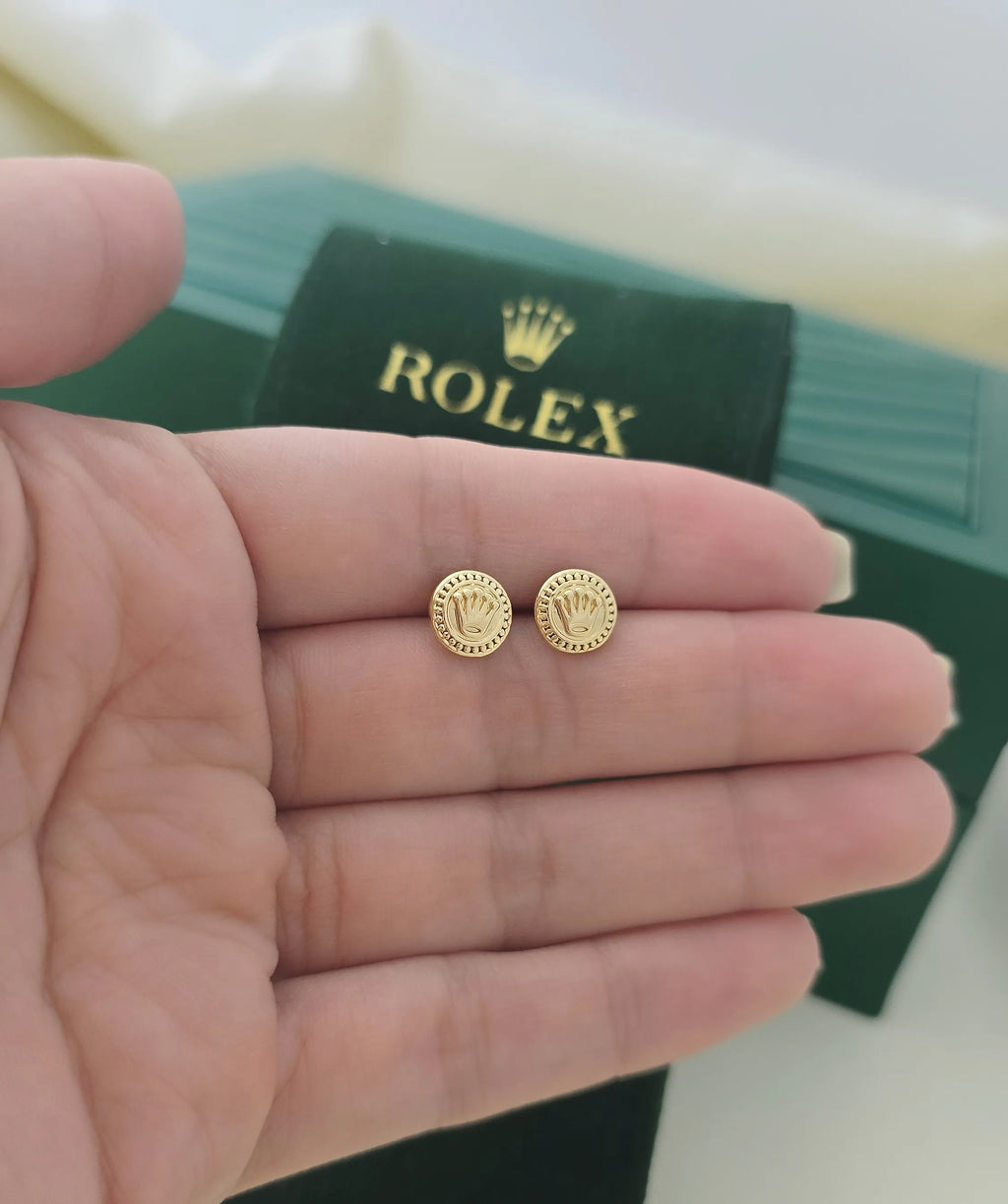 Aretes Topo Rolex 8 mm