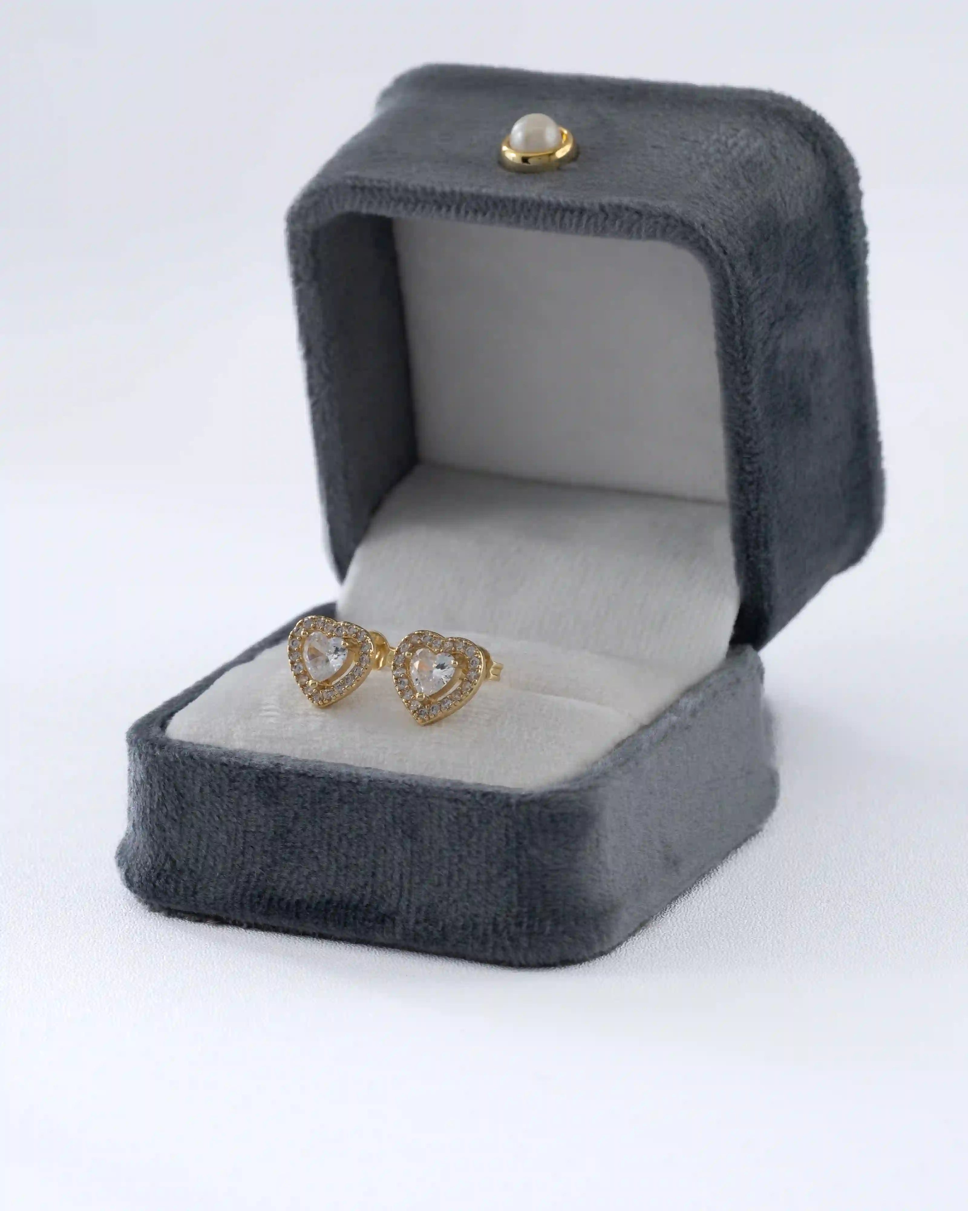 Aretes Amore Halo 9 mm