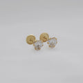 Aretes Topo Amour SB 5 mm