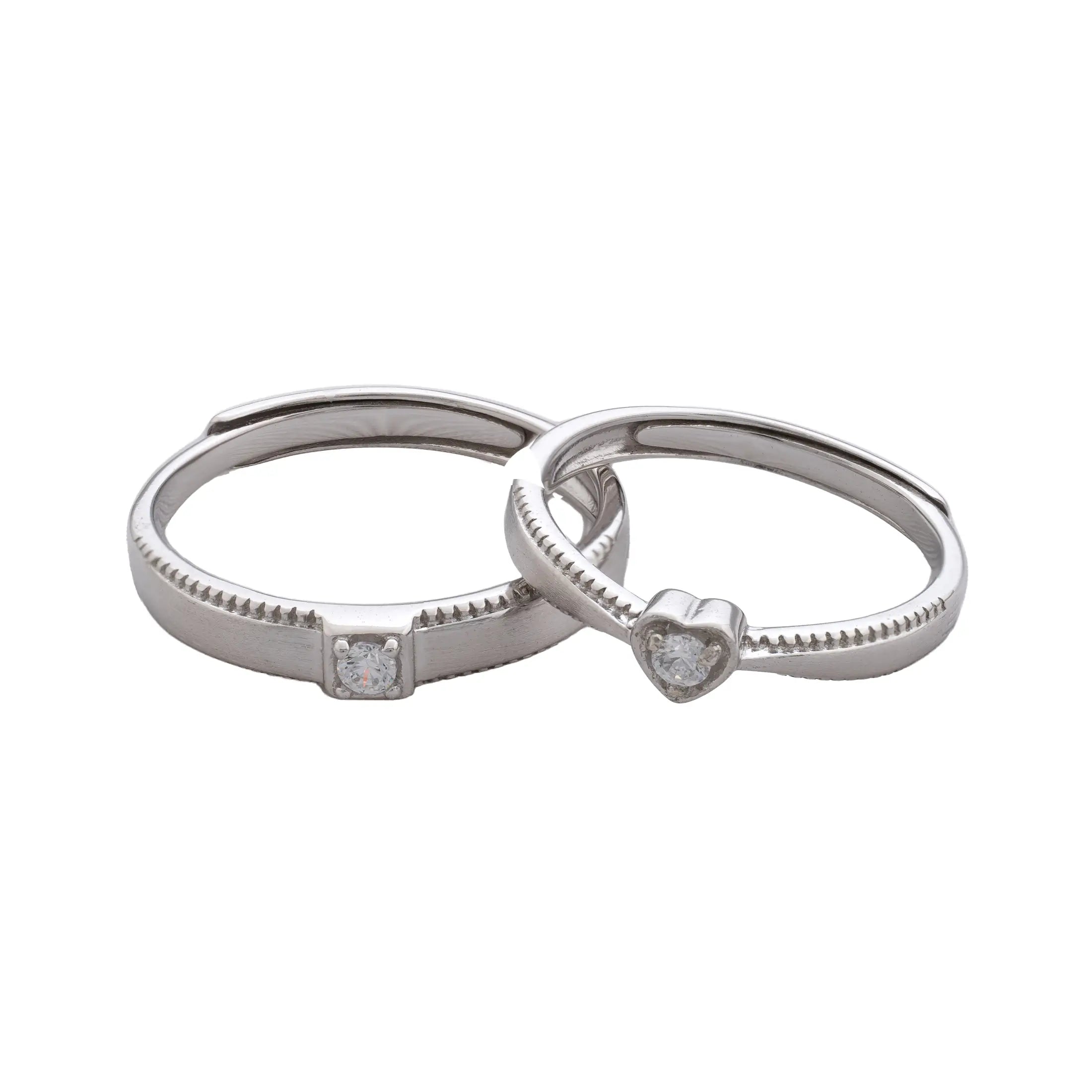 Anillos Heart Promise Ajustable