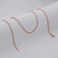 Cadena Barril Prismc Oro Rosa IT 65 Cms