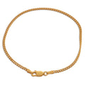 Pulsera Cubana IT 2 mm 19 Cms