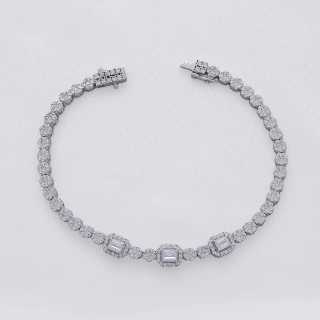 Pulsera Deluxe Crystal MT 18.5 Cms