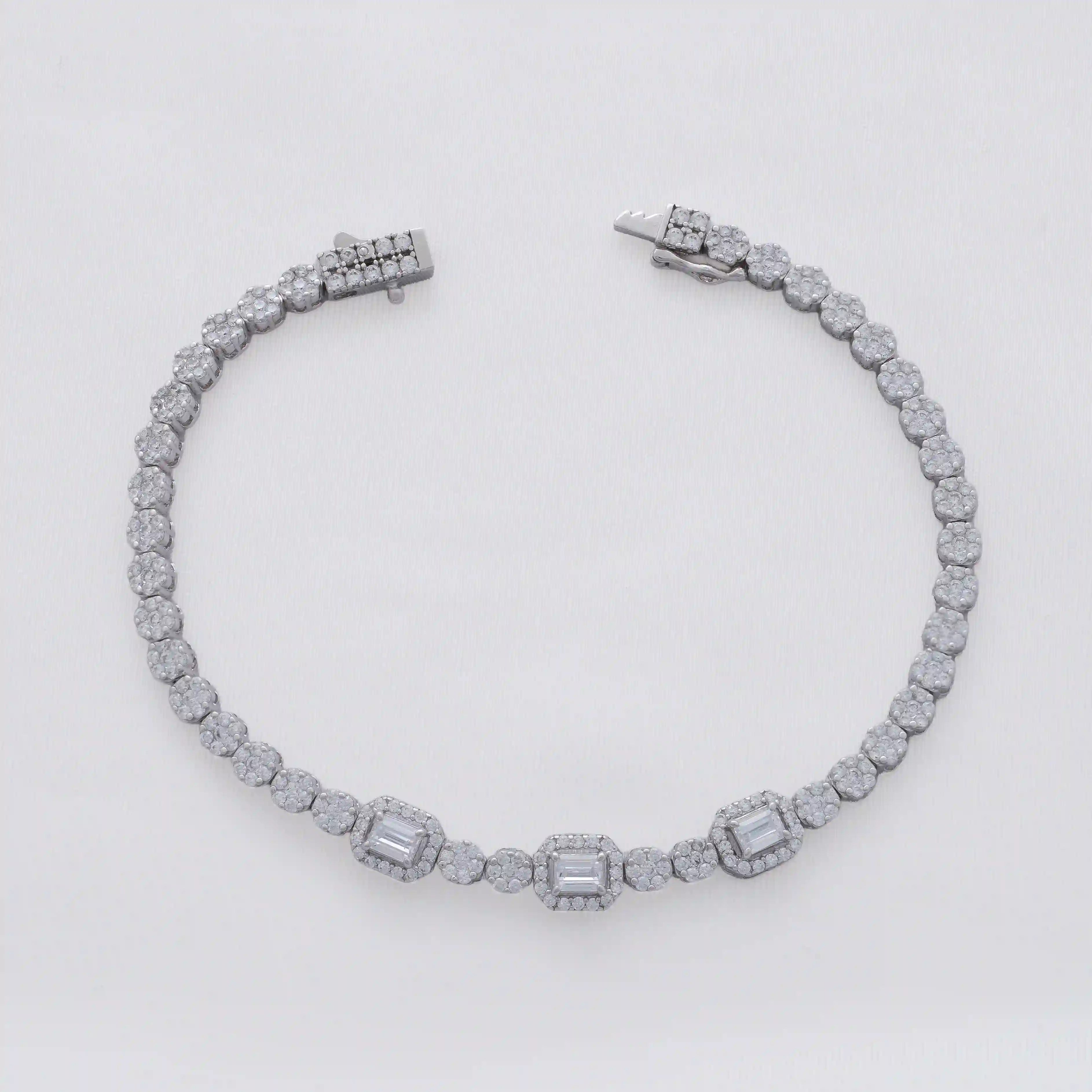 Pulsera Deluxe Crystal MT 18.5 Cms