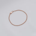 Pulsera Barril Prismc Oro Rosa IT 16 Cms