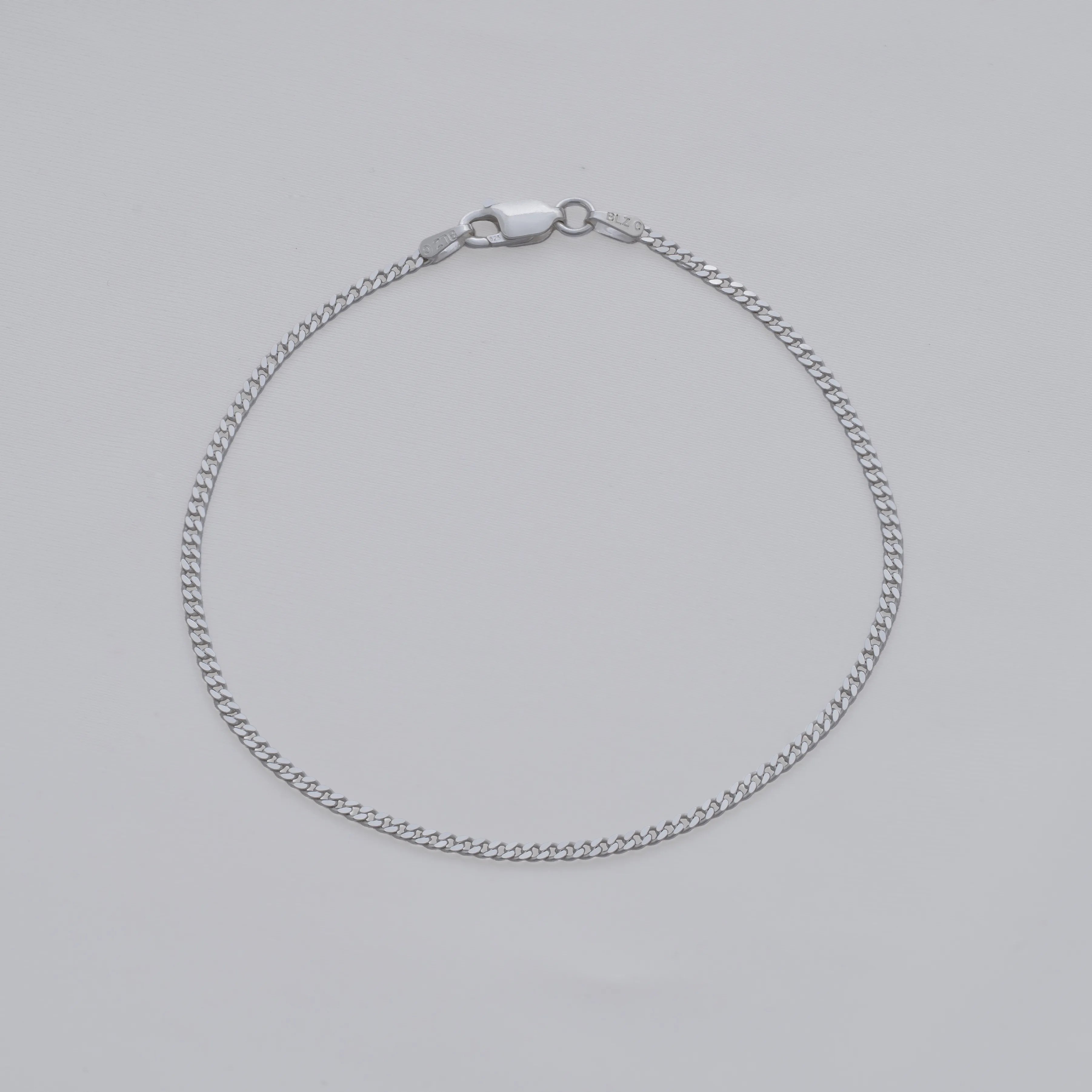 Pulsera Cubana 1,9 mm 19.5 Cms