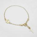 Pulsera Virgen Milagrosa 16.5 Cms + Extensor