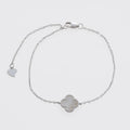 Pulsera Clover Nacar 1,0 mm 15,5 Cms