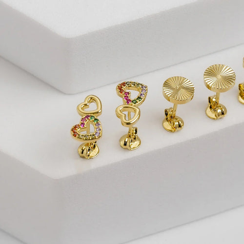 Aretes Double Free Love