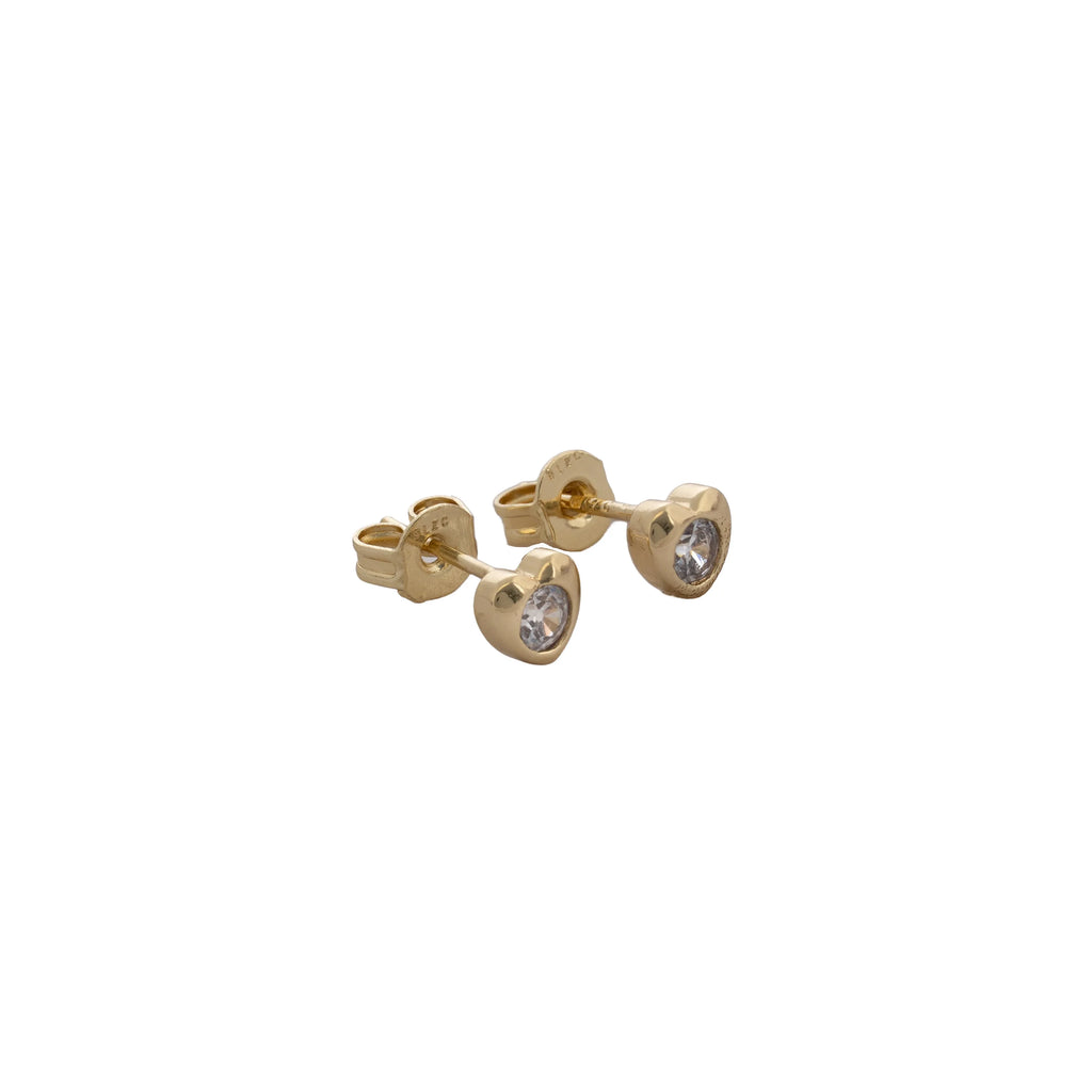 Aretes Corazon Crystal