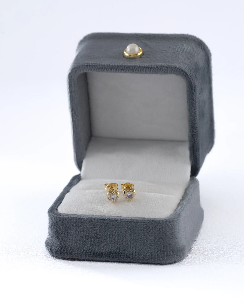 Aretes Corazon Crystal